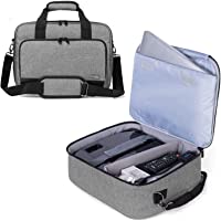 Luxja Bolsa Proyector con Funda para Laptop- Maletín Compatible con Epson- BenQ y Optoma Proyector- Maletín para…